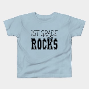 1st Grade Rocks Kids T-Shirt